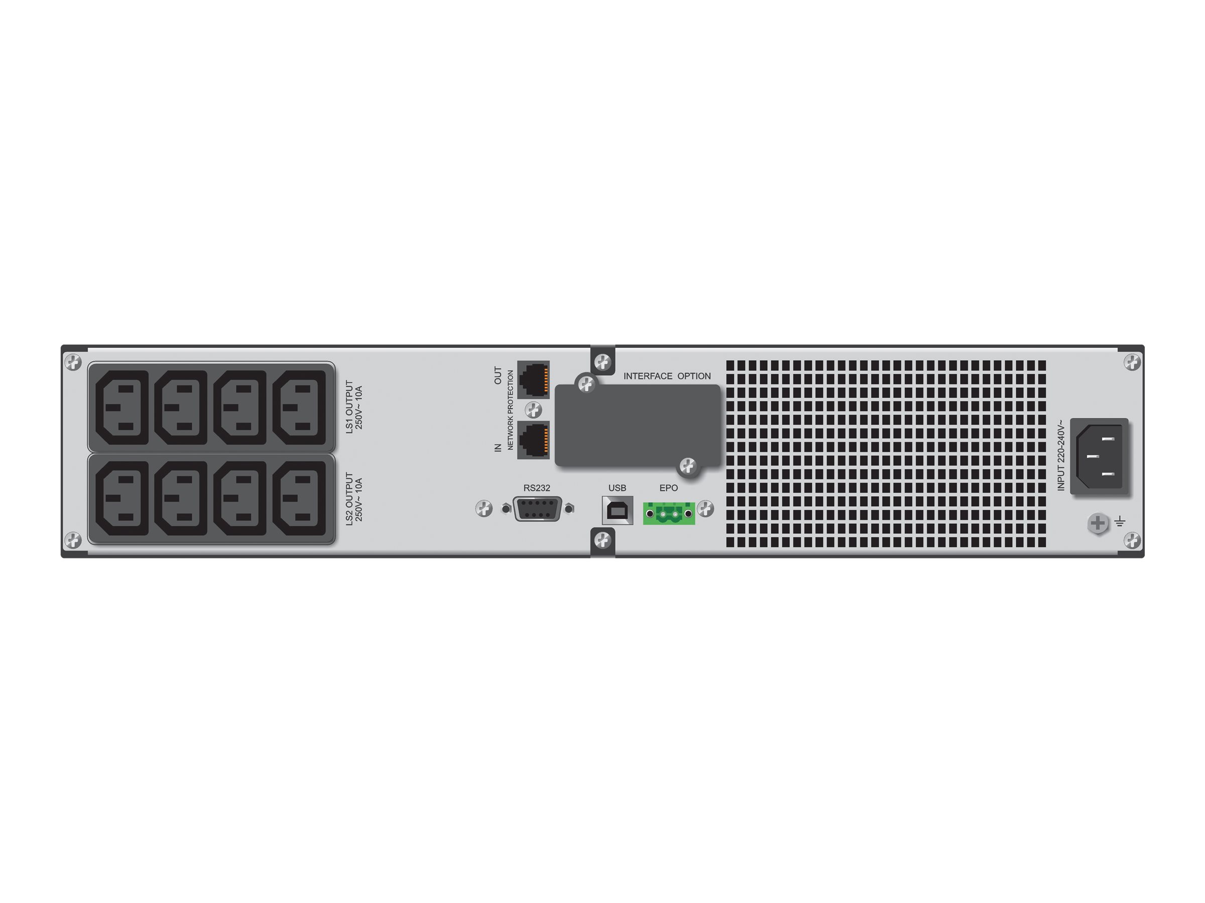 PowerWalker VI 1500RT LCD UPS 1.35kW 1500VA