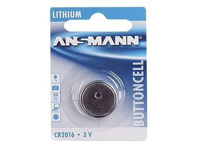 ANSMANN Knapcellebatterier CR2016