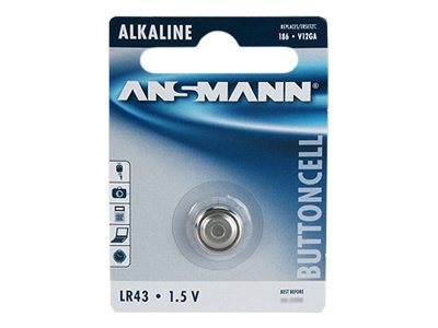 ANSMANN Knapcellebatterier LR43