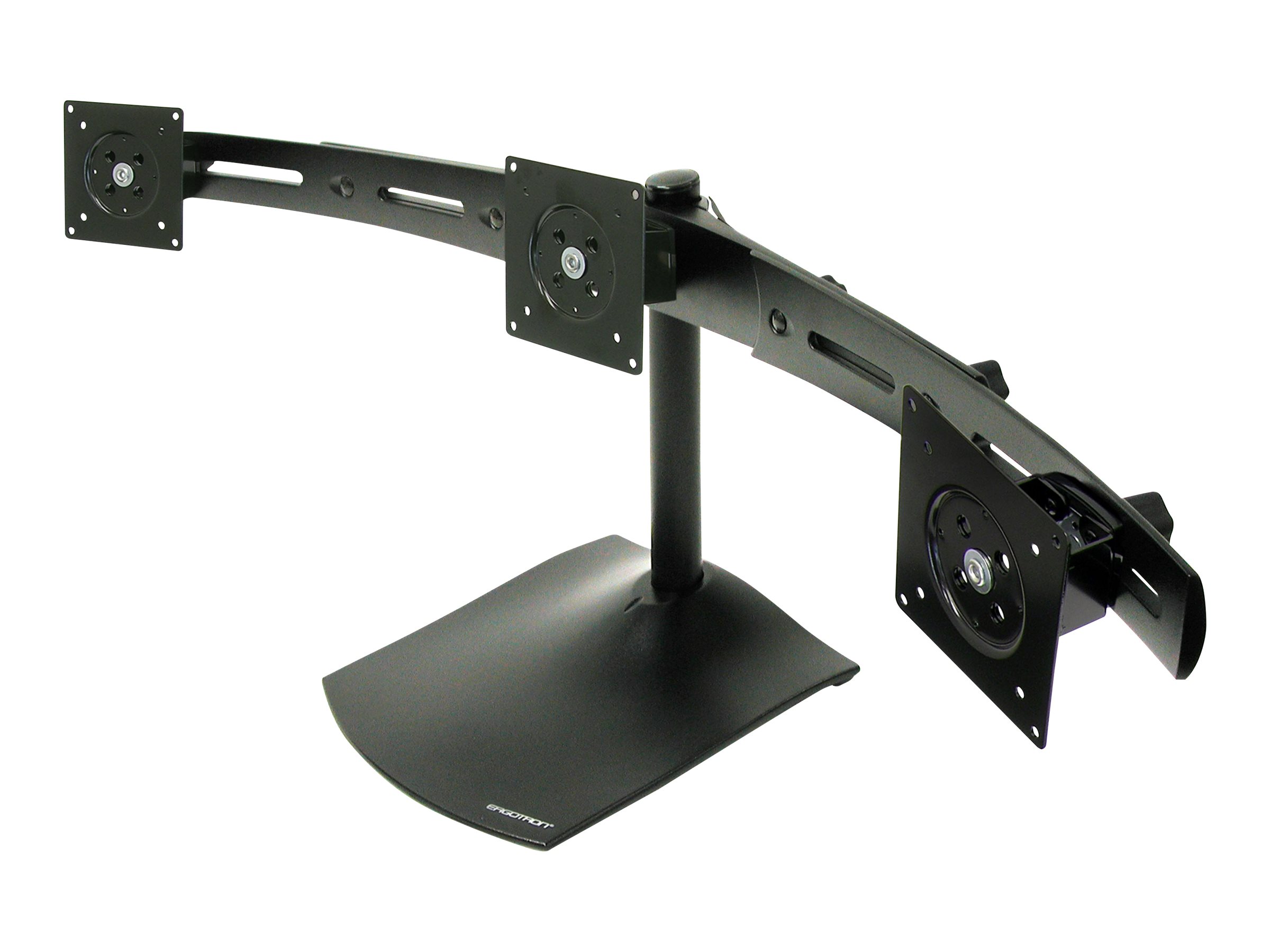 Ergotron DS100 Triple-Monitor Desk Stand Stand 3 LCD screens Up to 21"