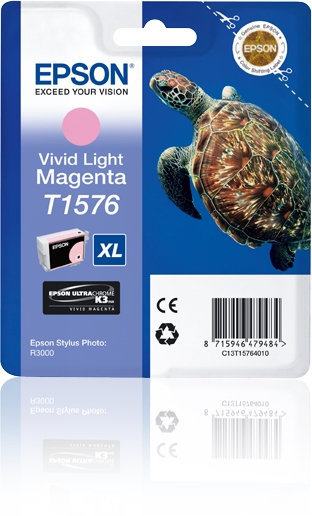 Epson T1576 Vivid Pink 2300 Pages Ink C13T15764010