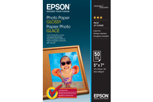 Epson Fotopapir 127 x 178 mm 50ark C13S042545