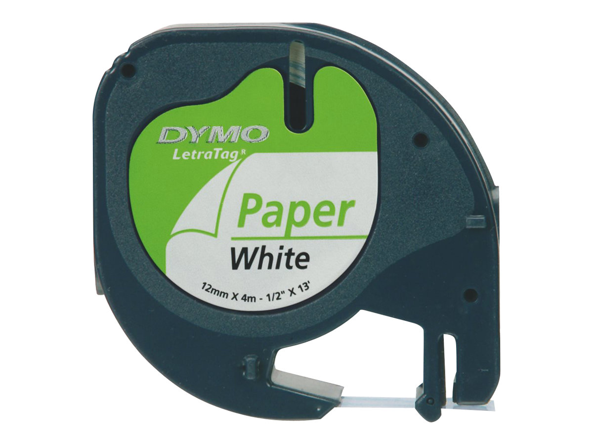 DYMO LetraTAG Tape (1,2 cm x 4 m) 1kassette(r) S0721510