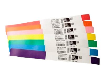 Zebra Z-Band Direct Bracelet 25.4 x 279.4 mm 1200 pcs. 10006995K