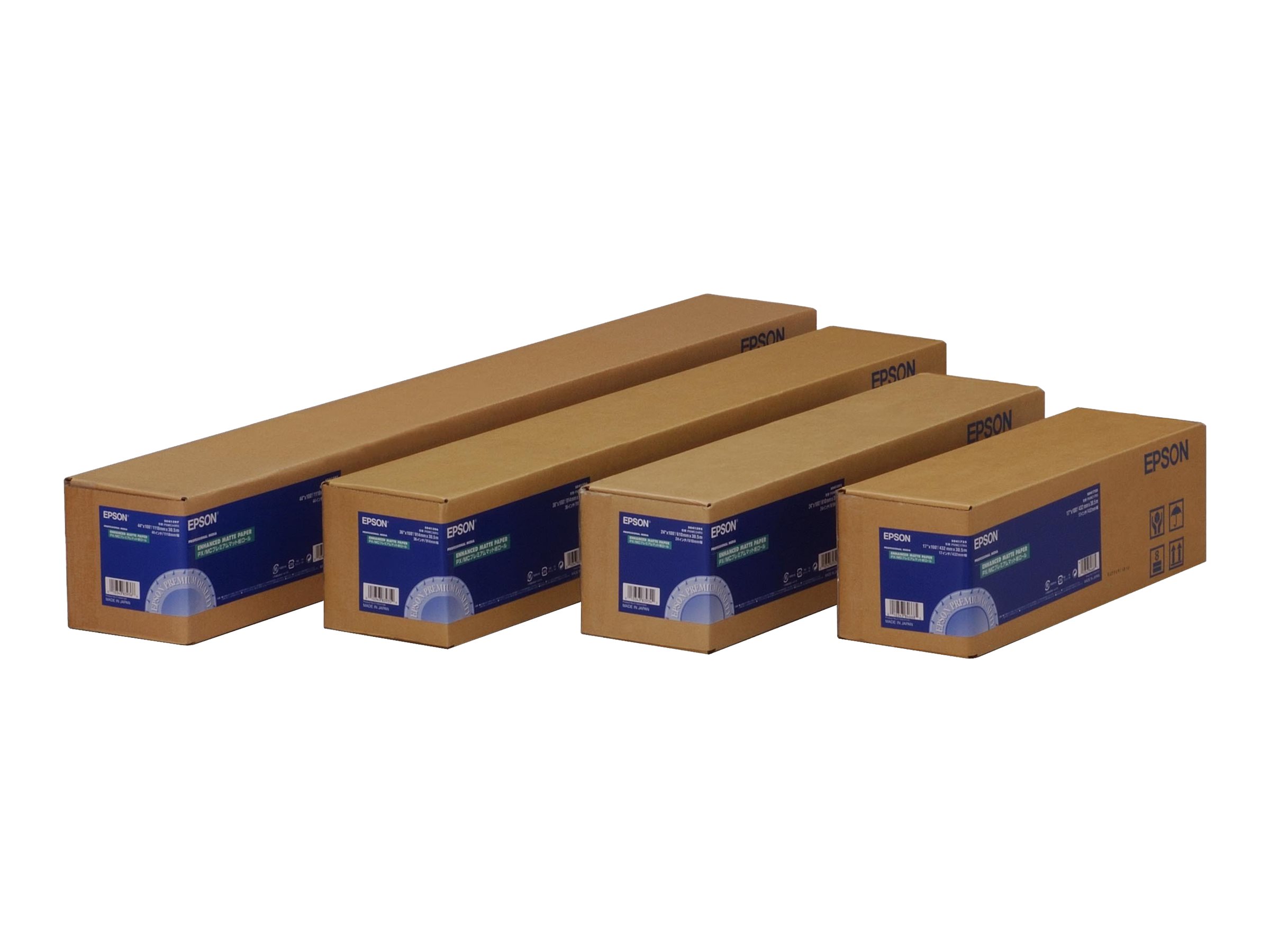 Epson Enhanced Matte Papir (43,2 cm x 30,5 m) C13S041725