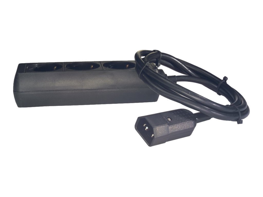 Online UPS Power distribution unit 3-plug 10A 1.8m
