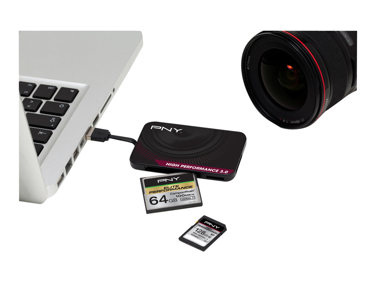 PNY High Performance Reader 3.0 Card reader USB 3.0