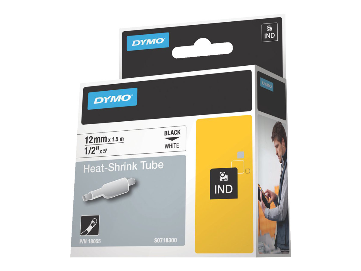 DYMO RhinoPRO Heat shrink tubing Hylstre (1,3 cm x 1,5 m) 18055