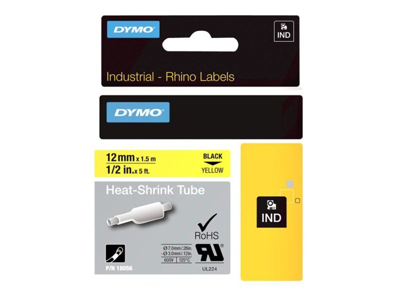 DYMO RhinoPRO Heat shrink tubing Hylstre (1,3 cm x 1,5 m) 18056