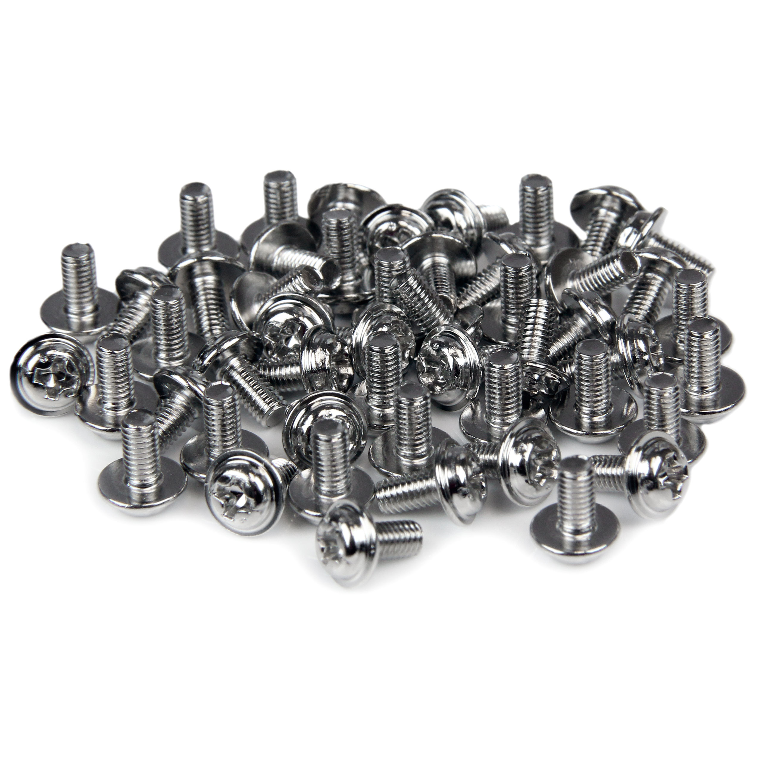StarTech.com PC Mounting Computer Screws M3 x 1/4in Long Standoff - Screw kit - 0.2 in (pack of 50) - SCREWM3 Screw kit