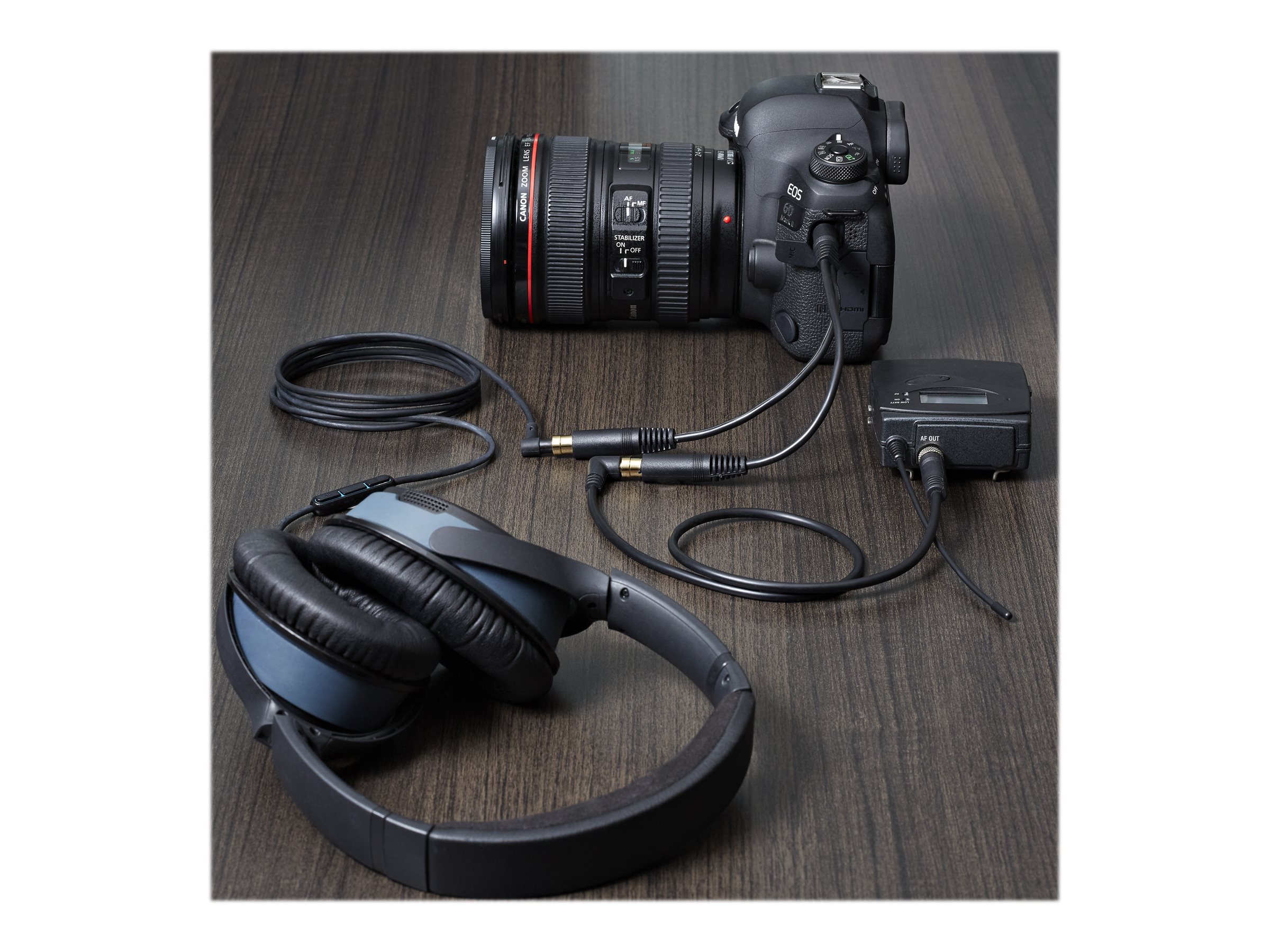 StarTech.com 6 in. 3.5mm Audio Splitter Cable - Stereo Splitter Cable - Gold Terminals - 3.5mm Male to 2x 3.5mm Female - Headphone Splitter (MUY1MFF) Lydsplitter 15.2cm