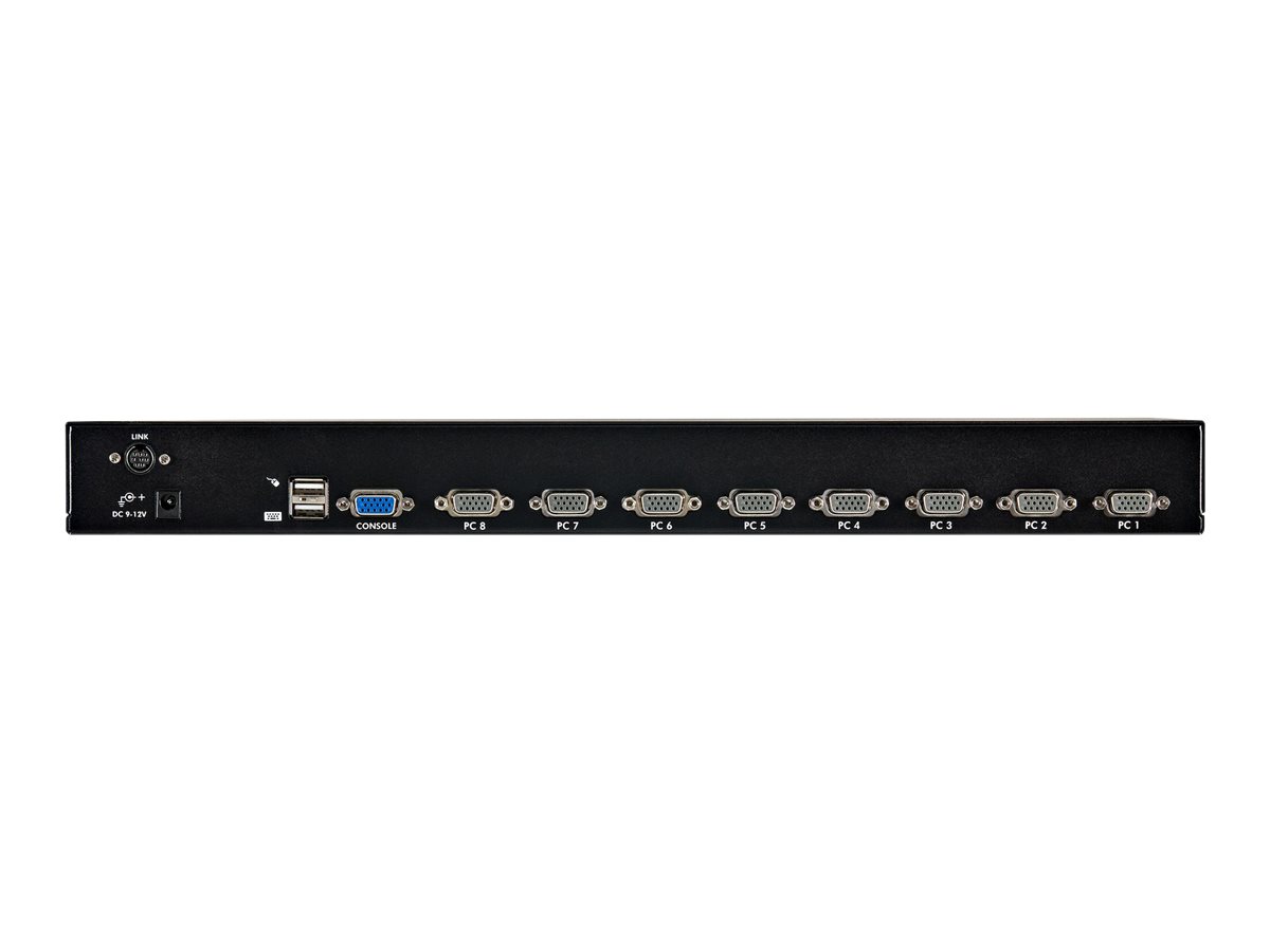 StarTech.com 1U Rackmount USB KVM Kit OSD and Cables - Rack mount KVM - VGA KVM - KVM (SV831DUSBUK) KVM switch Rack mountable