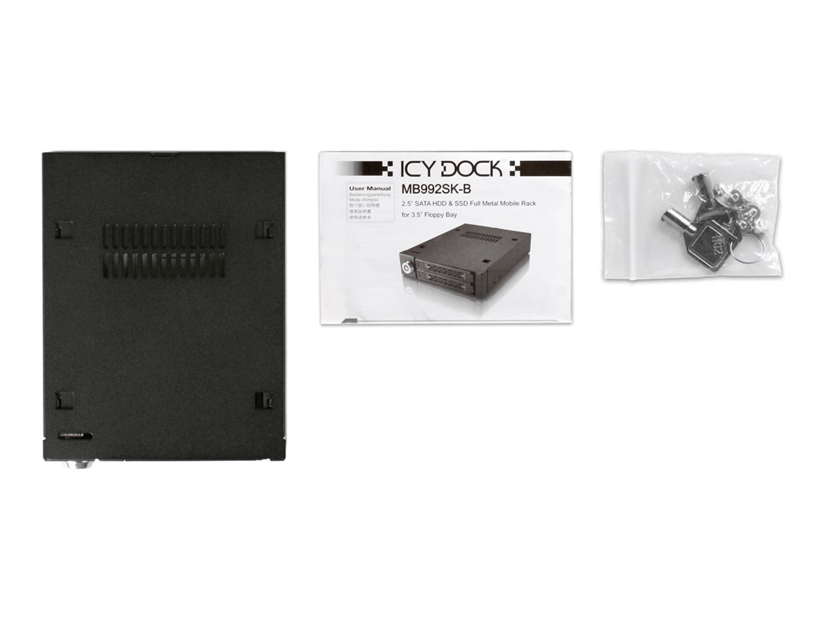 Cremax ICY Dock Hus til lagringsenhed 2.5" Sort