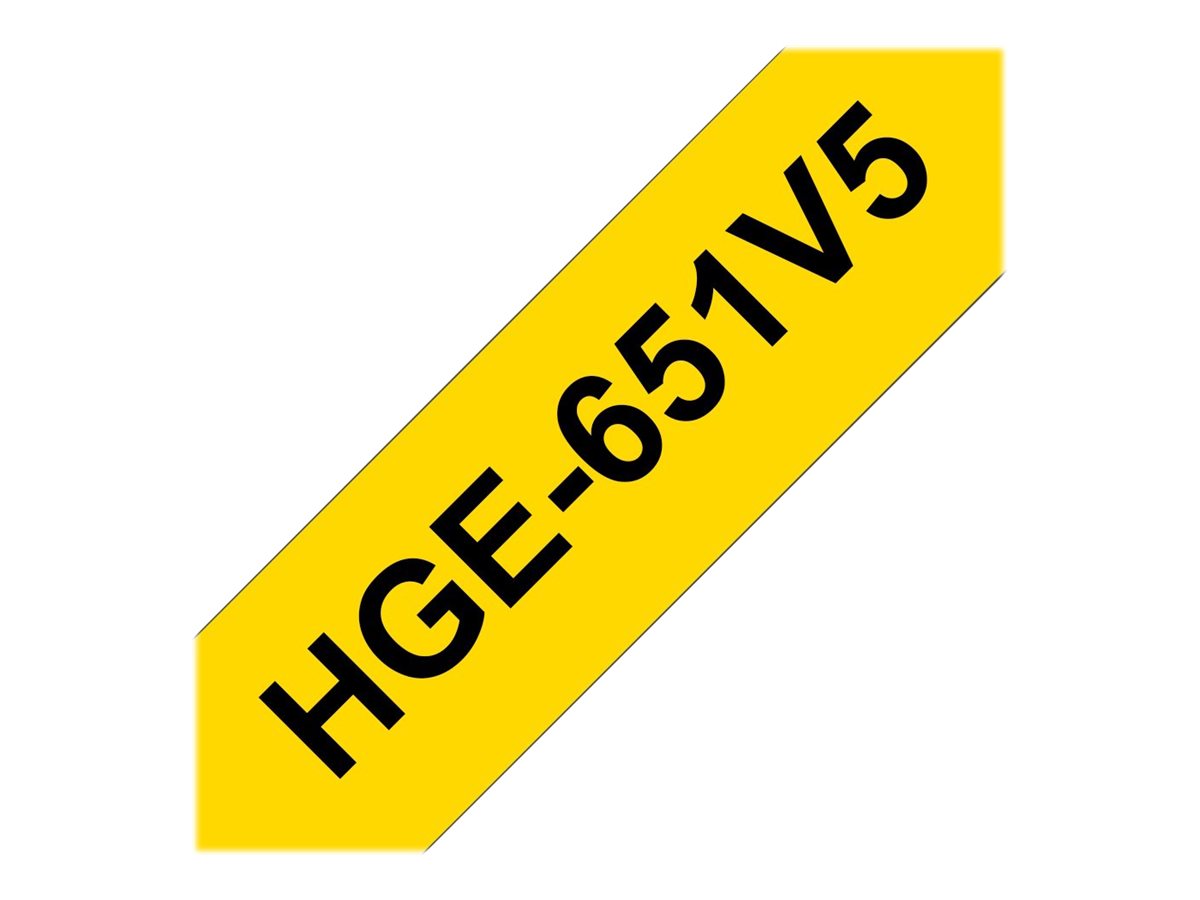 Brother HGE-651V5 Laminated tape (2.4 cm x 8 m) 5 roll(s)