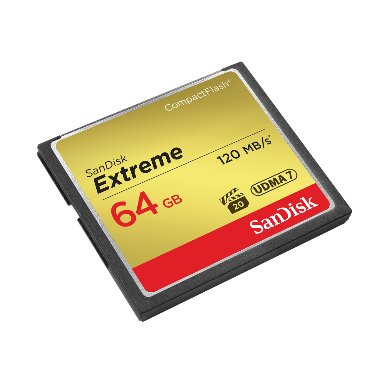 SanDisk Extreme CompactFlash-kort 64GB 120MB/s