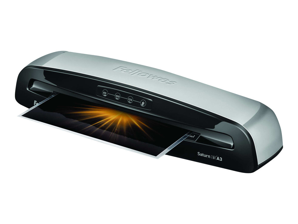Fellowes Saturn 3i A3 Laminating machine for cold or hot lamination A3 Black Silver