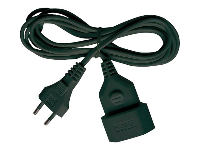 brennenstuhl H03VVH2-F 2x0.75 Extension cable for power 5m Black