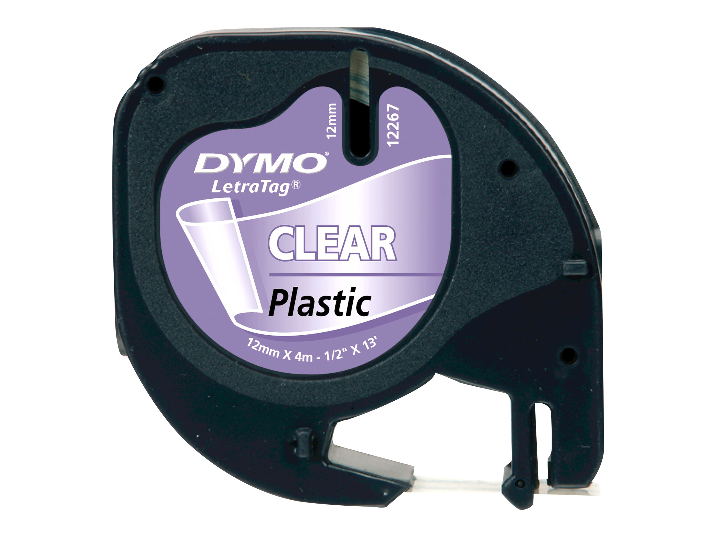DYMO LetraTAG Tape (1,2 cm x 4 m) 1kassette(r) S0721530