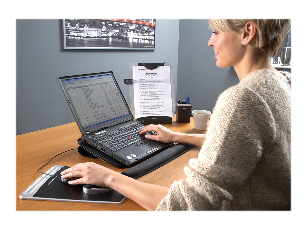 Fellowes Office Suites Desktop Copyholder Memo Board Kopiholder