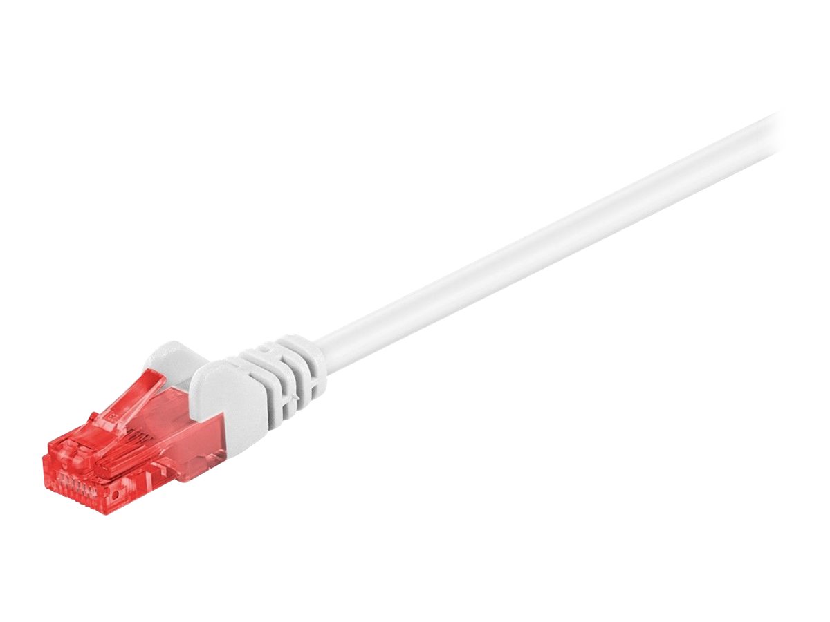 Goobay CAT 6 U/UTP CCA 0,25m White