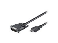 M-CAB Videoadapterkabel 3m Sort