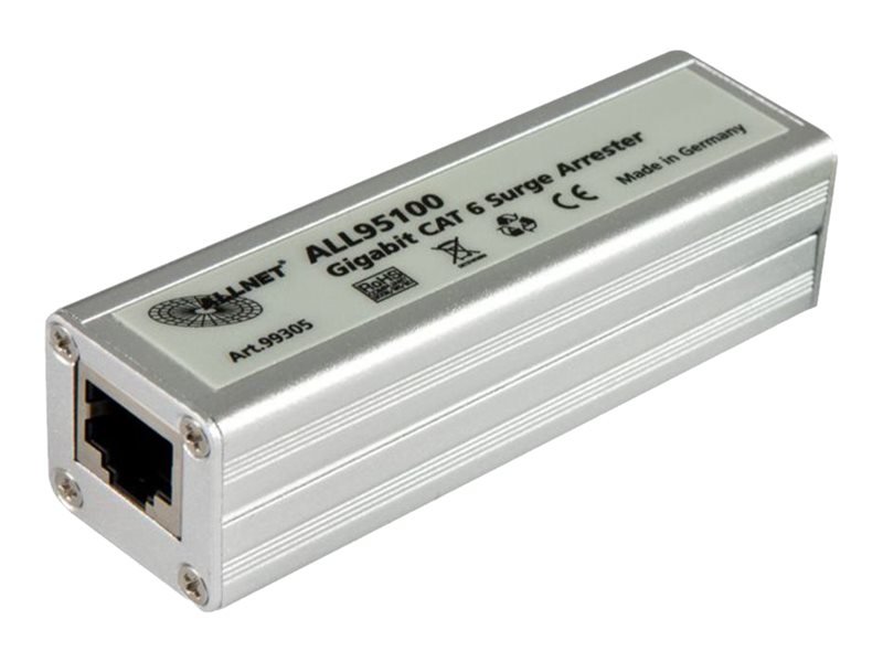 ALLNET ALL95100 PoE Surge Protector Silver