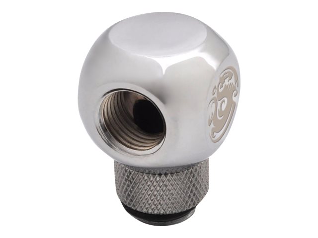 Bitspower BP-TR-C Flydende kølesystem T-rotationsforlænger 1-pack Sølv