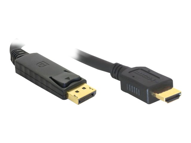 Delock - Adapterkabel - DisplayPort han til HDMI han