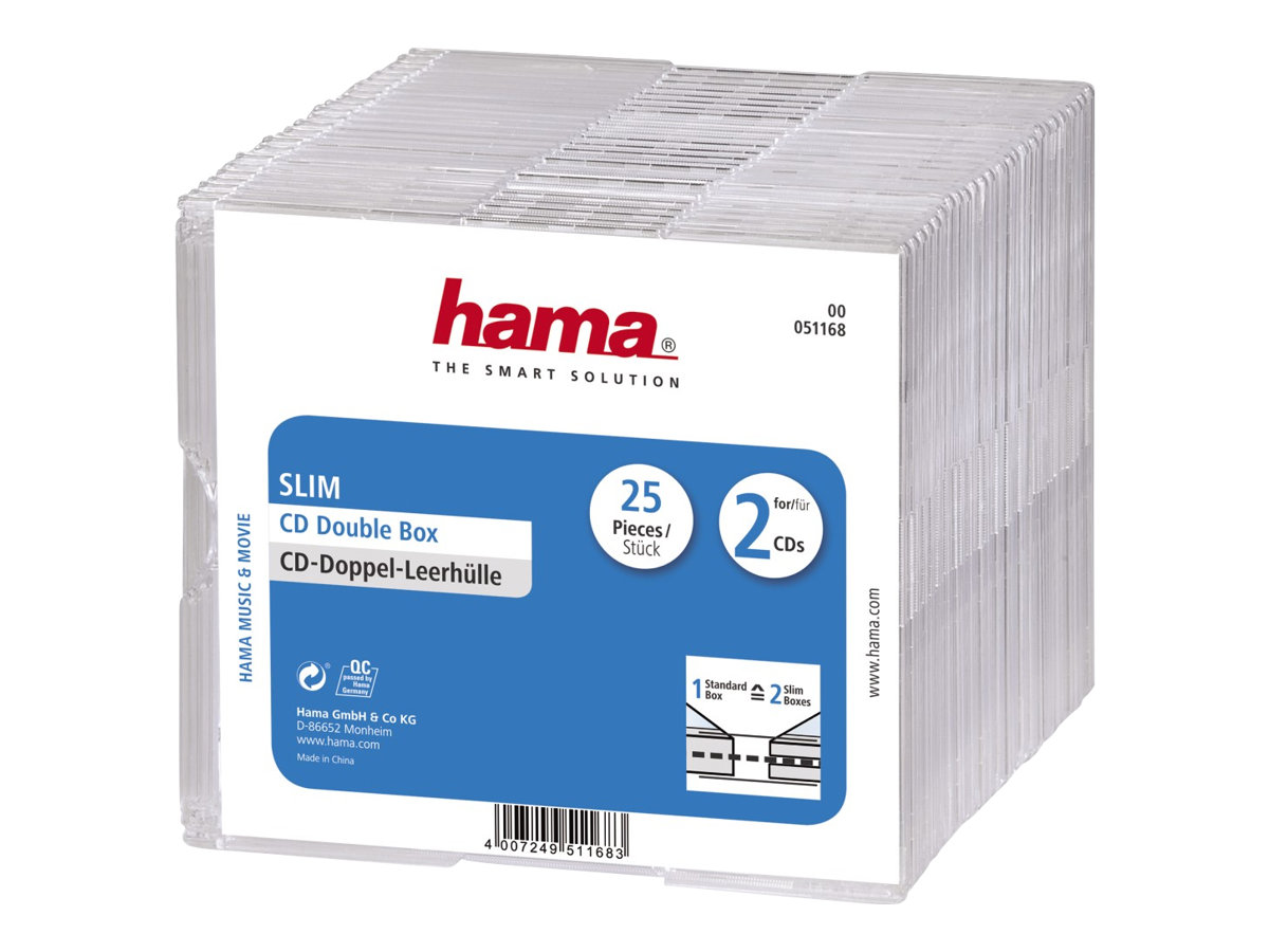 Hama Smal cd-boks til lagring af CD'er