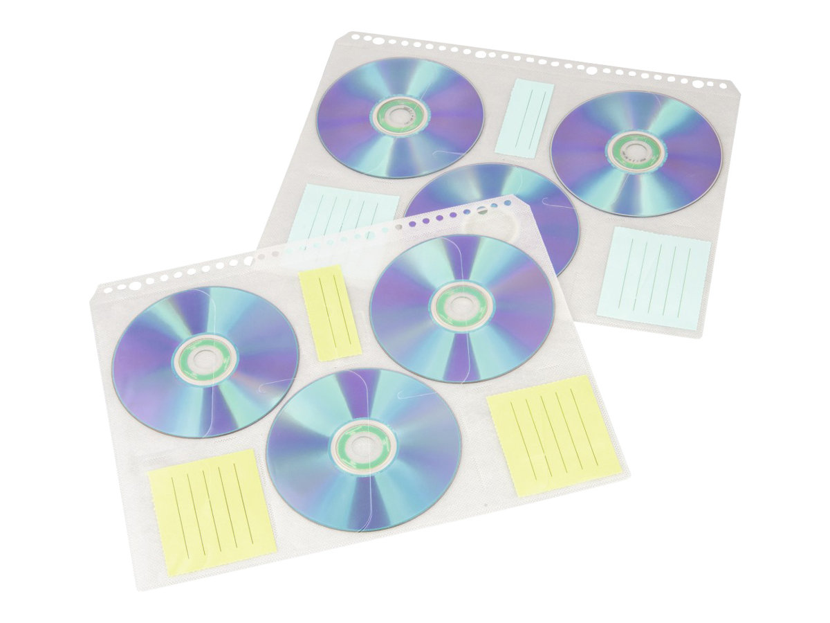 Hama CD-ROM Index Sleeves Indlæg til cd-mappe
