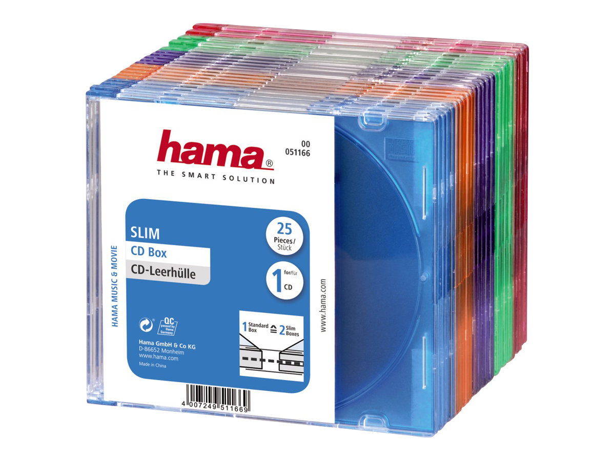Hama Smal cd-boks til lagring af CD'er