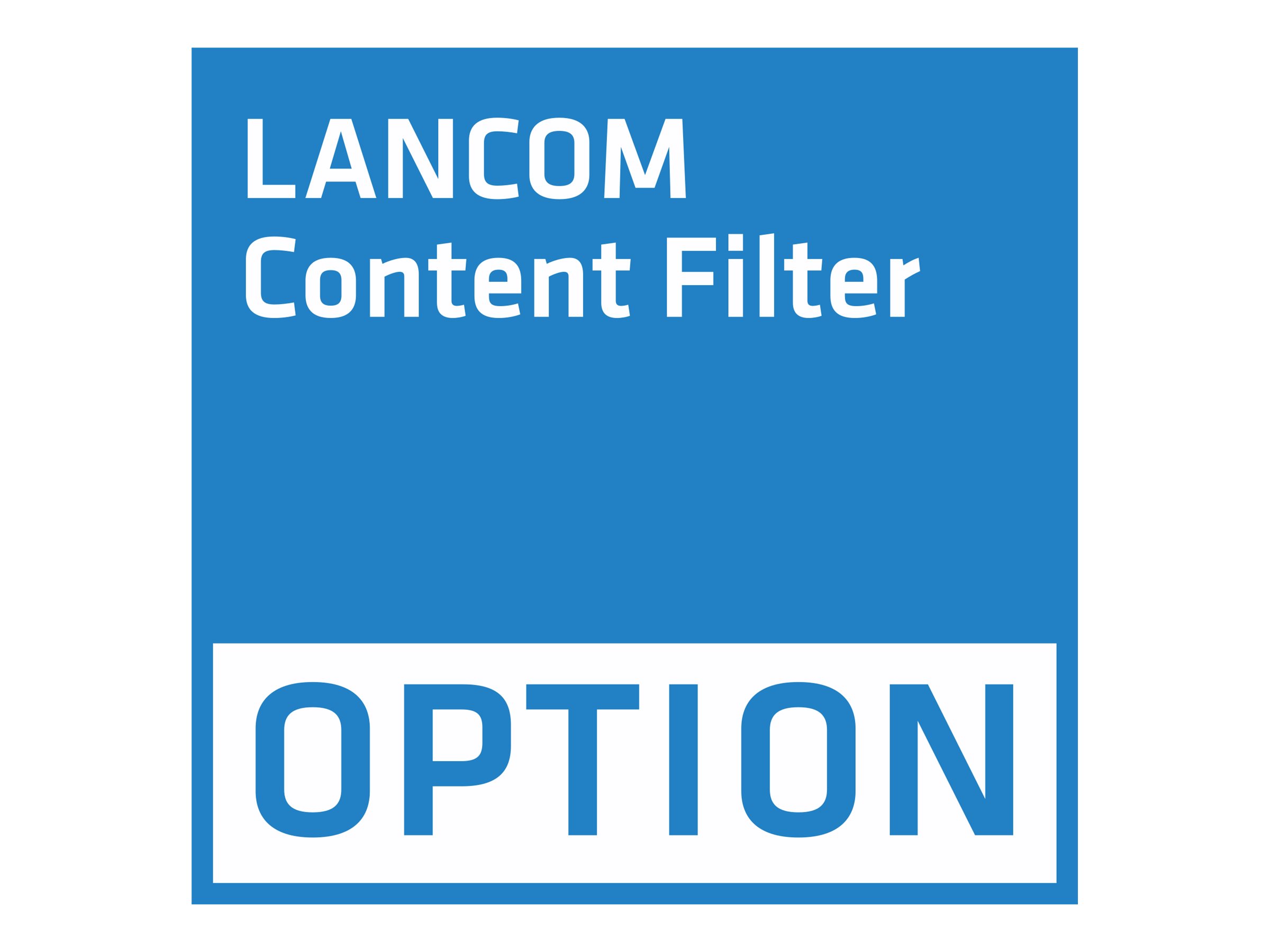 LANCOM Content Filter Sikkerhedsprogrammer 25 ekstra brugere 3 år