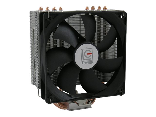 LC Power Cosmo Cool Processor-køler 1-pack Sort 120 mm