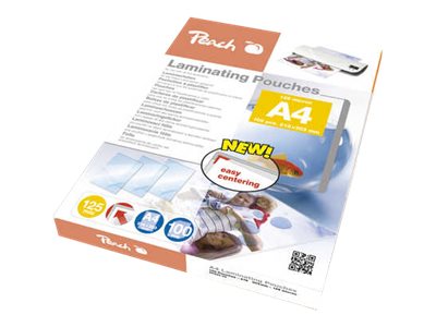 Peach Laminerings poser A4 (210 x 297 mm) Blank