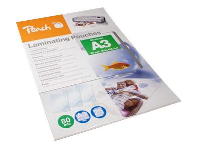 Peach Laminerings poser A3 (297 x 420 mm) Blank