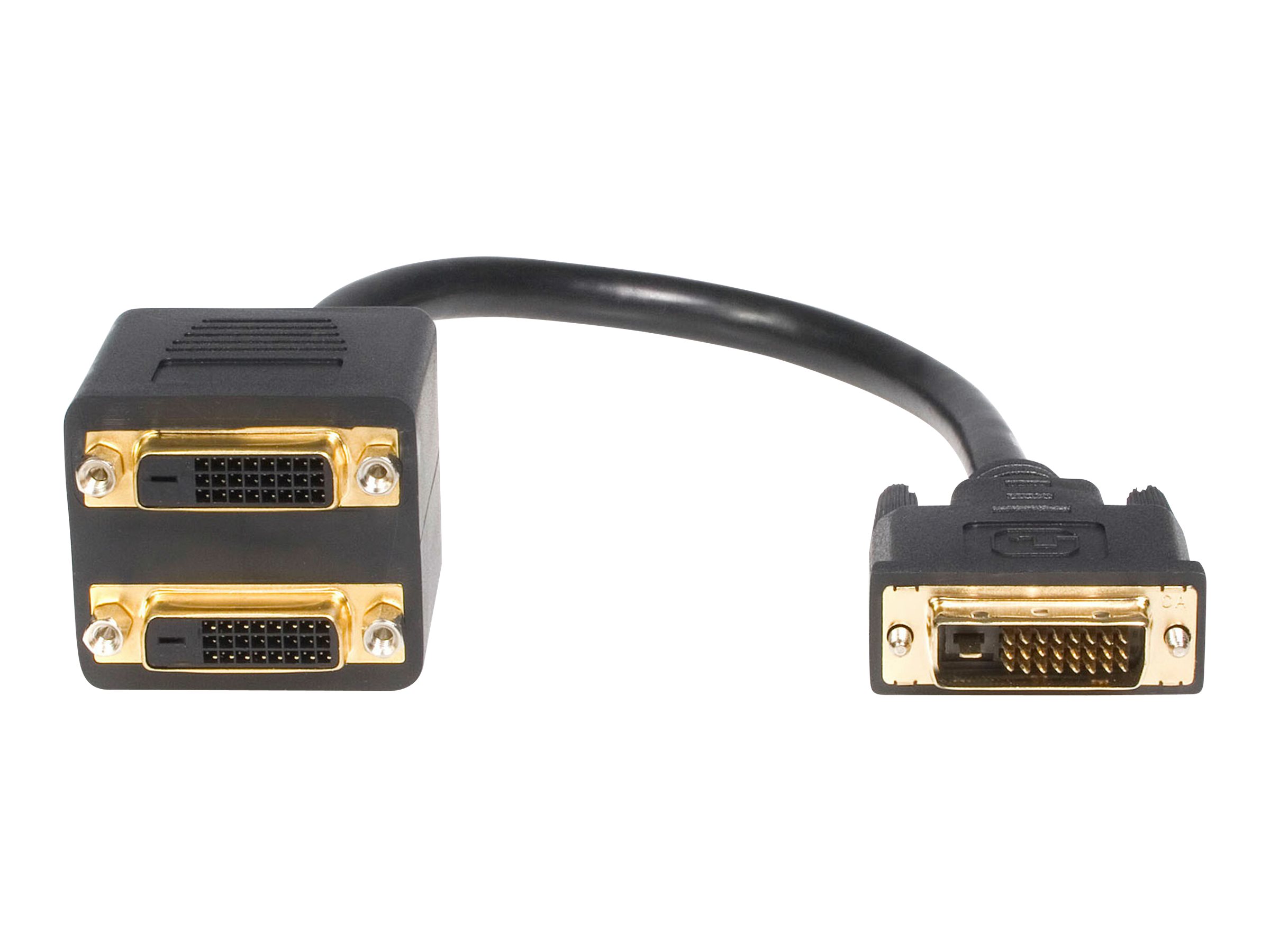 1ft DVI to 2x DVI Video Splitter Cable