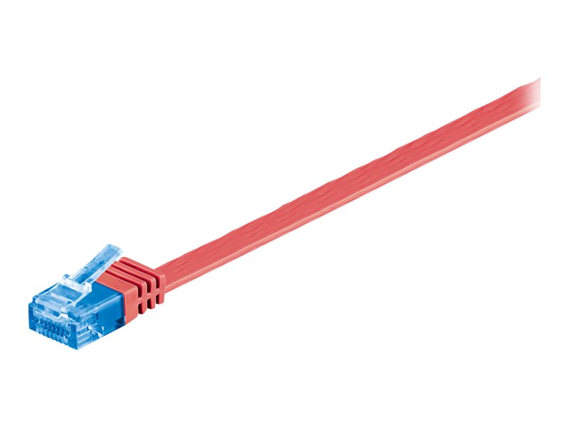 goobay CAT 6a Ikke afskærmet parsnoet (UTP) 5m Patchkabel Rød
