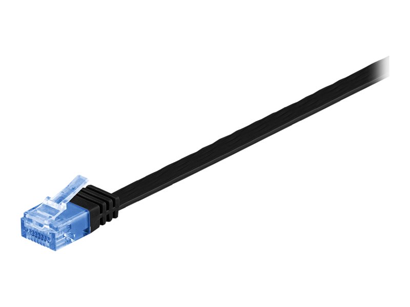 goobay CAT 6a Ikke afskærmet parsnoet (UTP) 5m Patchkabel Sort