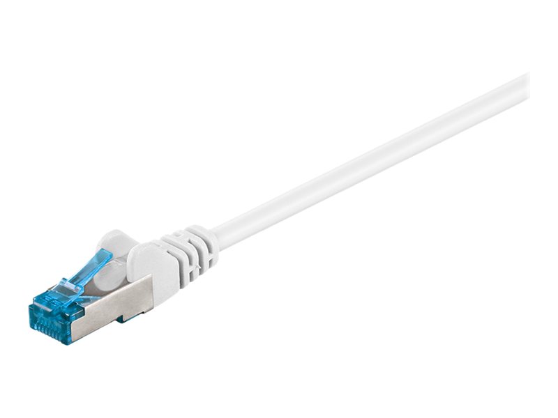 Goobay CAT 6a S/FTP CU 0,5m White