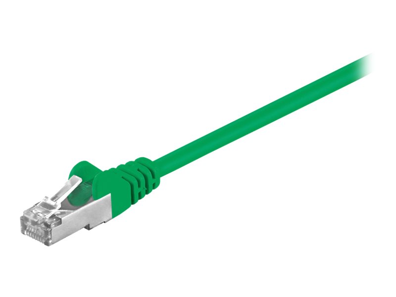 goobay CAT 5e Foldet uskærmet snoet par (F/UTP) 10m Patchkabel Grøn