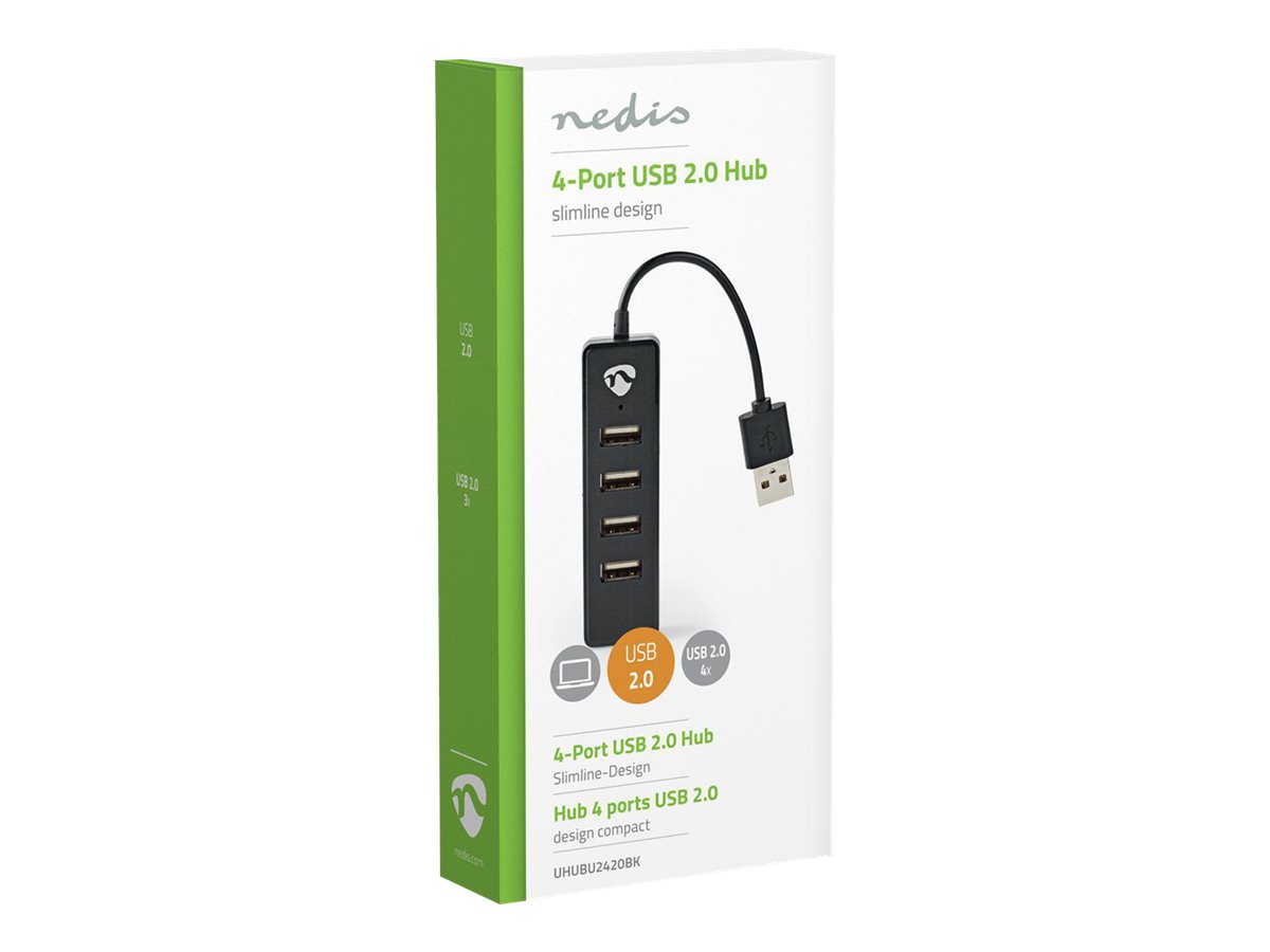 Nedis UHUBU2420BK Sort