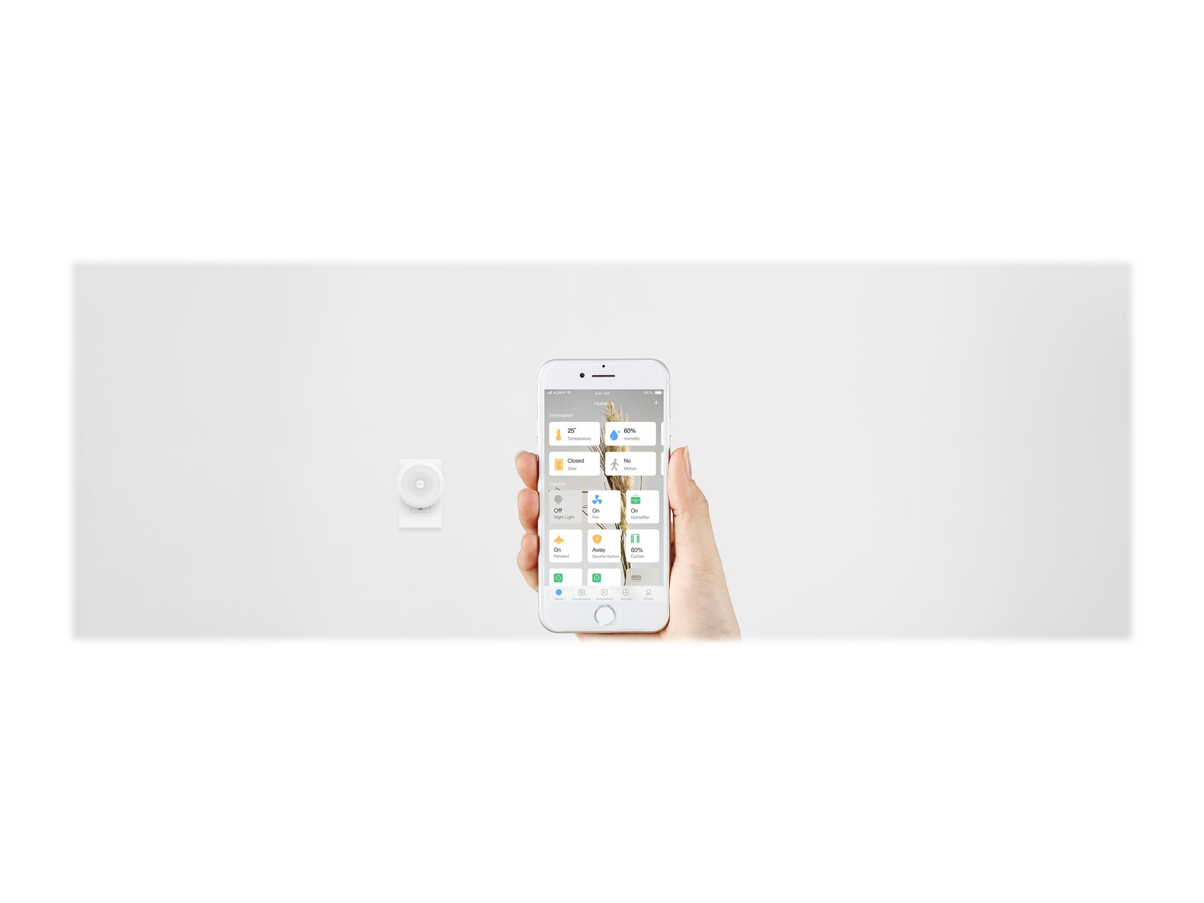 Aqara ZNCZ12LM Grey Hvid Smart stik Trådløs