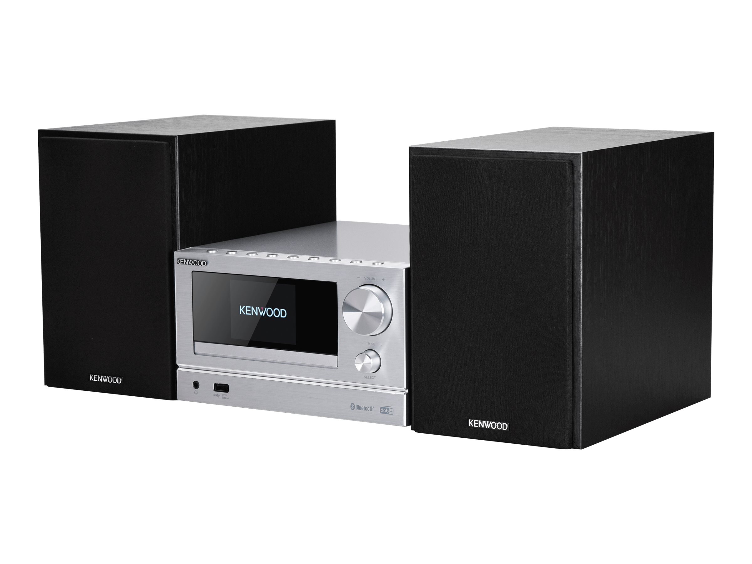Kenwood M-7000S-S DAB radio Cd / MP3-afspiller Digital afspiller Radio Lydafspiller til netværk Bluetooth-audiomodtager