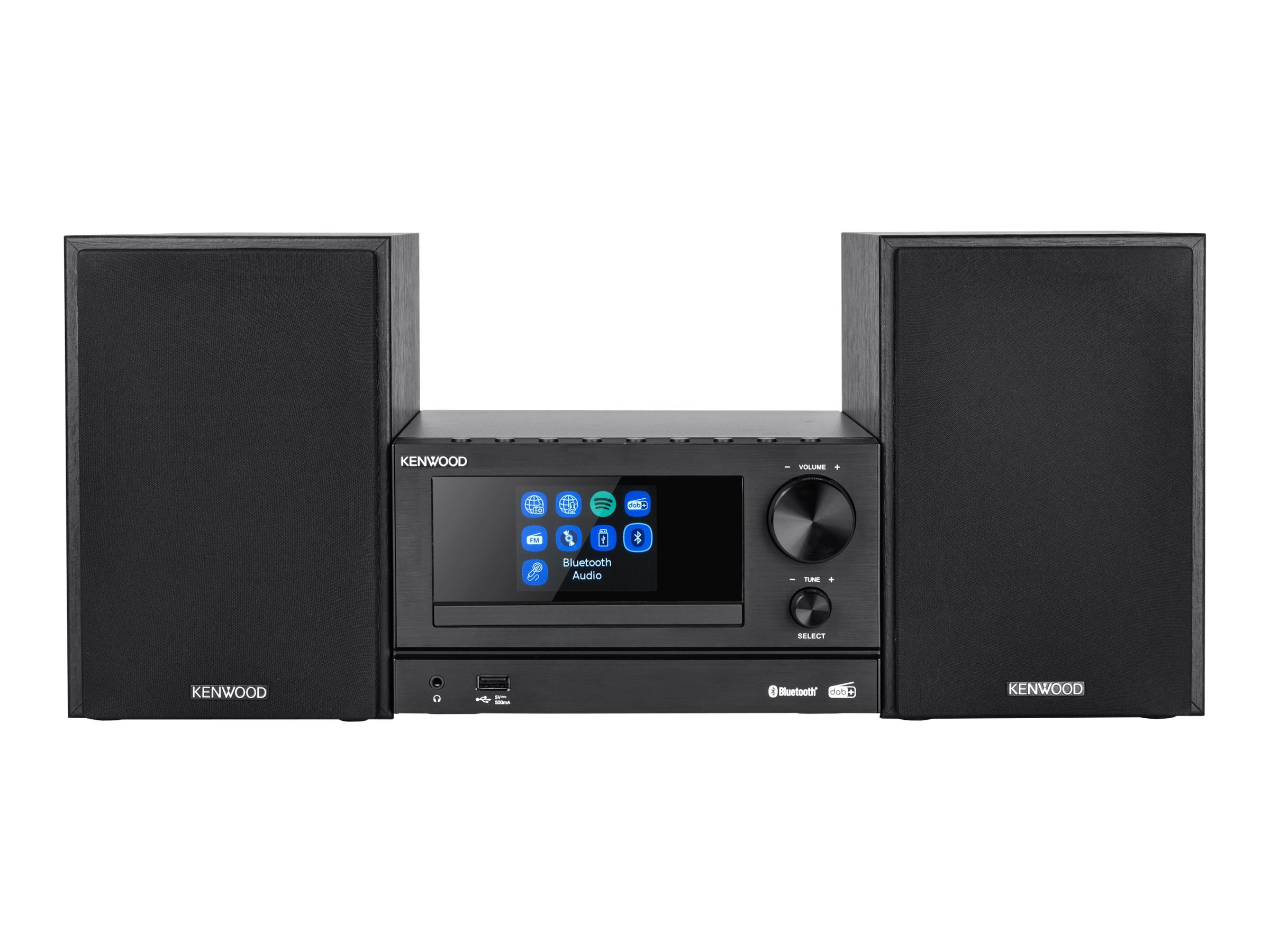 Kenwood M-7000S-B DAB radio Cd / MP3-afspiller Digital afspiller Radio Lydafspiller til netværk Bluetooth-audiomodtager
