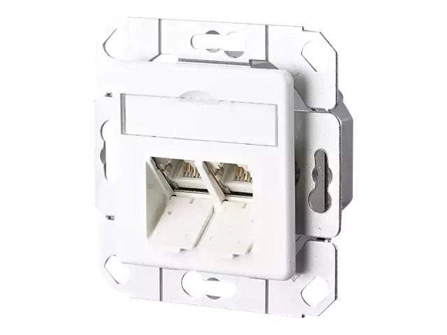 Socket-Outlet Rj-45 White