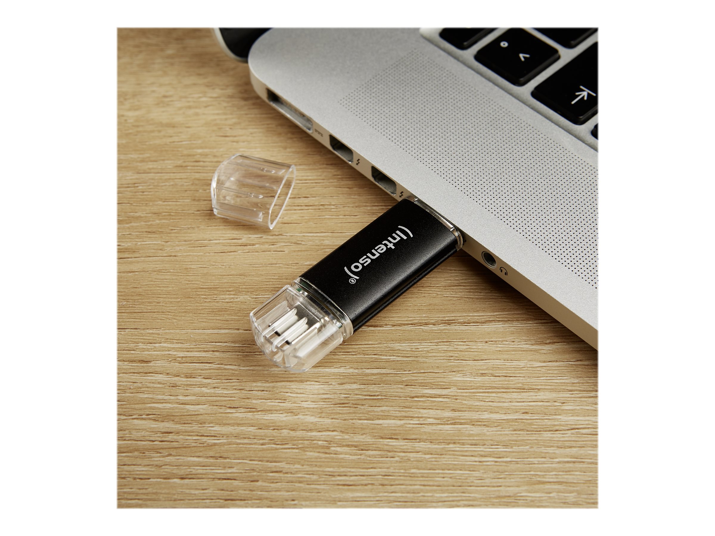 Intenso Twist Line 64GB USB 3.2 Gen 1 / USB-C USB stick Sort