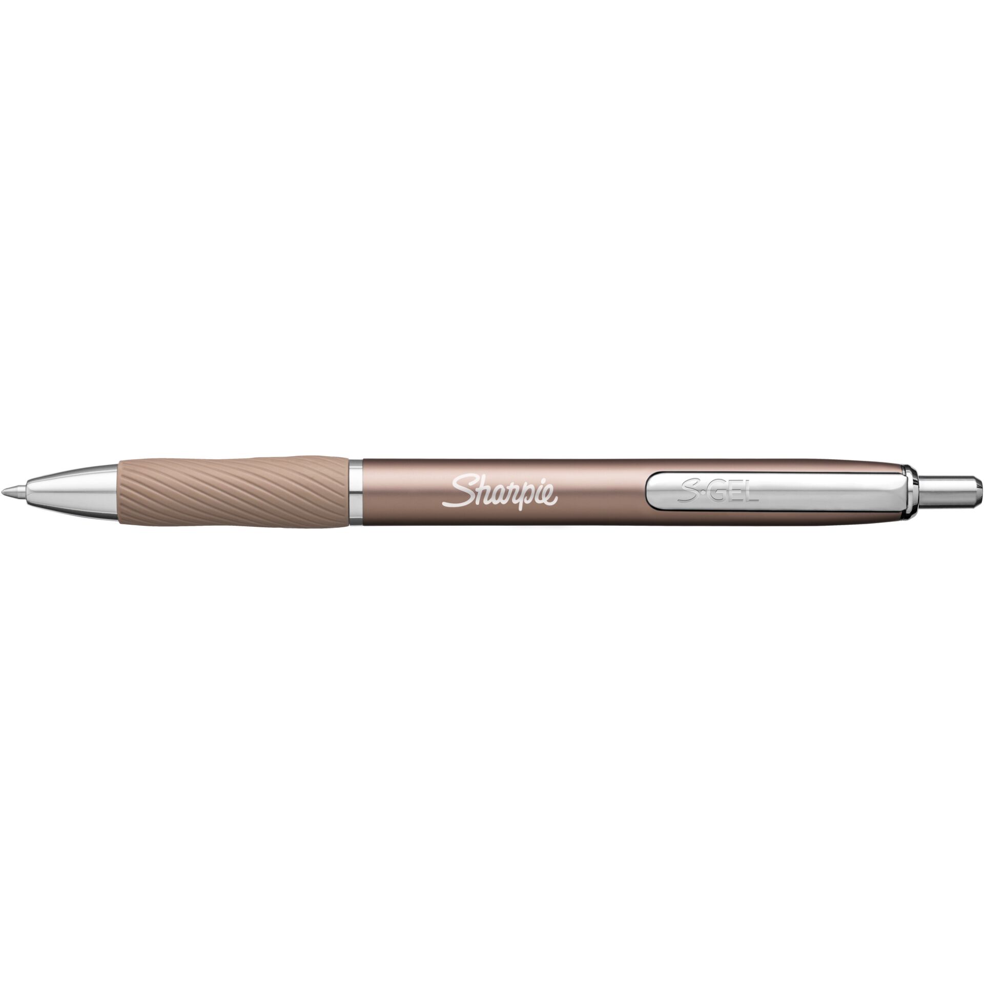 Sharpie Gelschreiber S-Gel Metal 0,7mm 2er Set+2Minen Schwrz