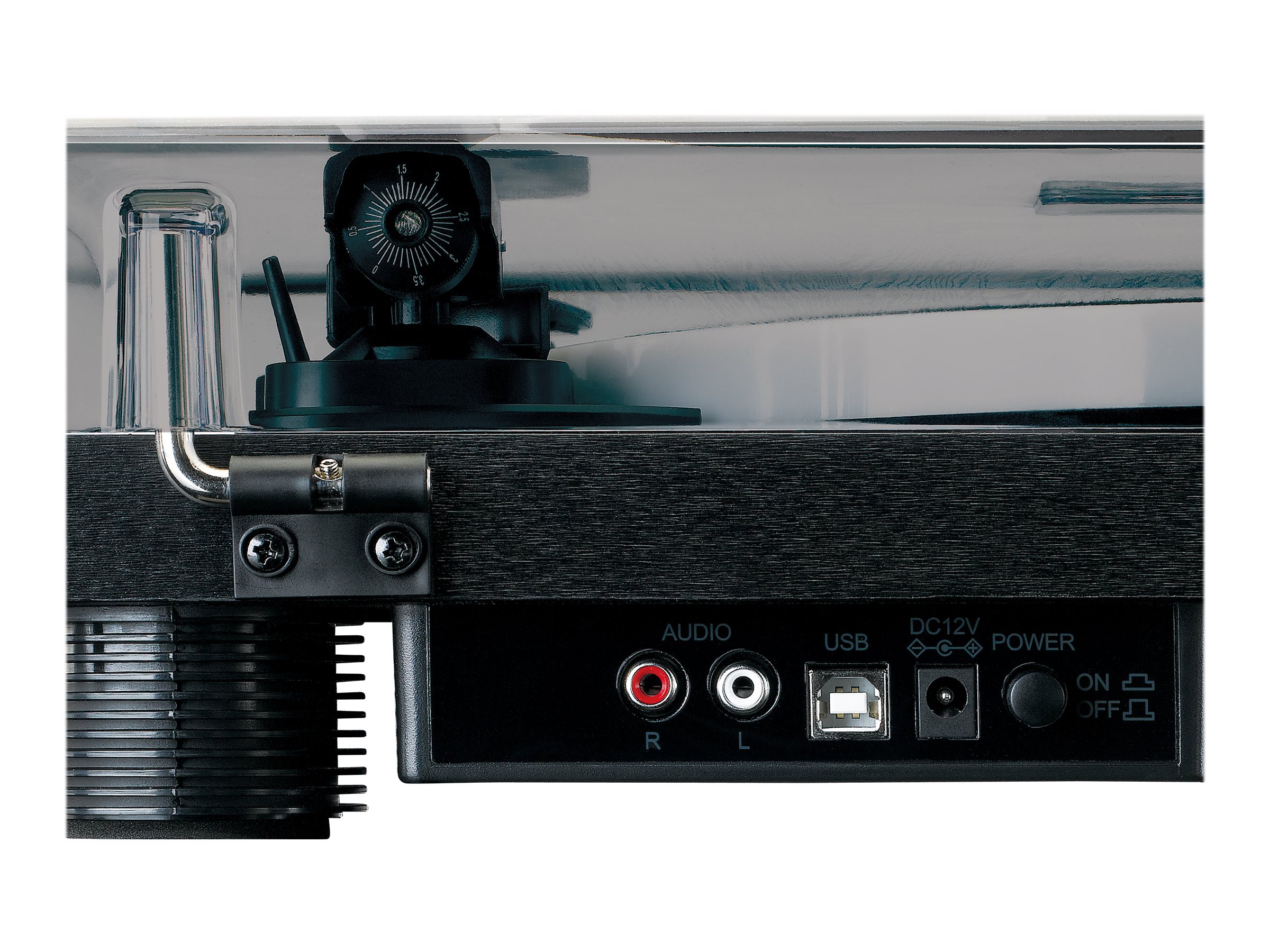Lenco LS-50LED Pladespiller Sort
