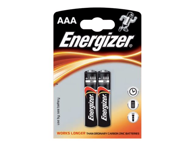 Energizer Base AAA type Standardbatterier 2
