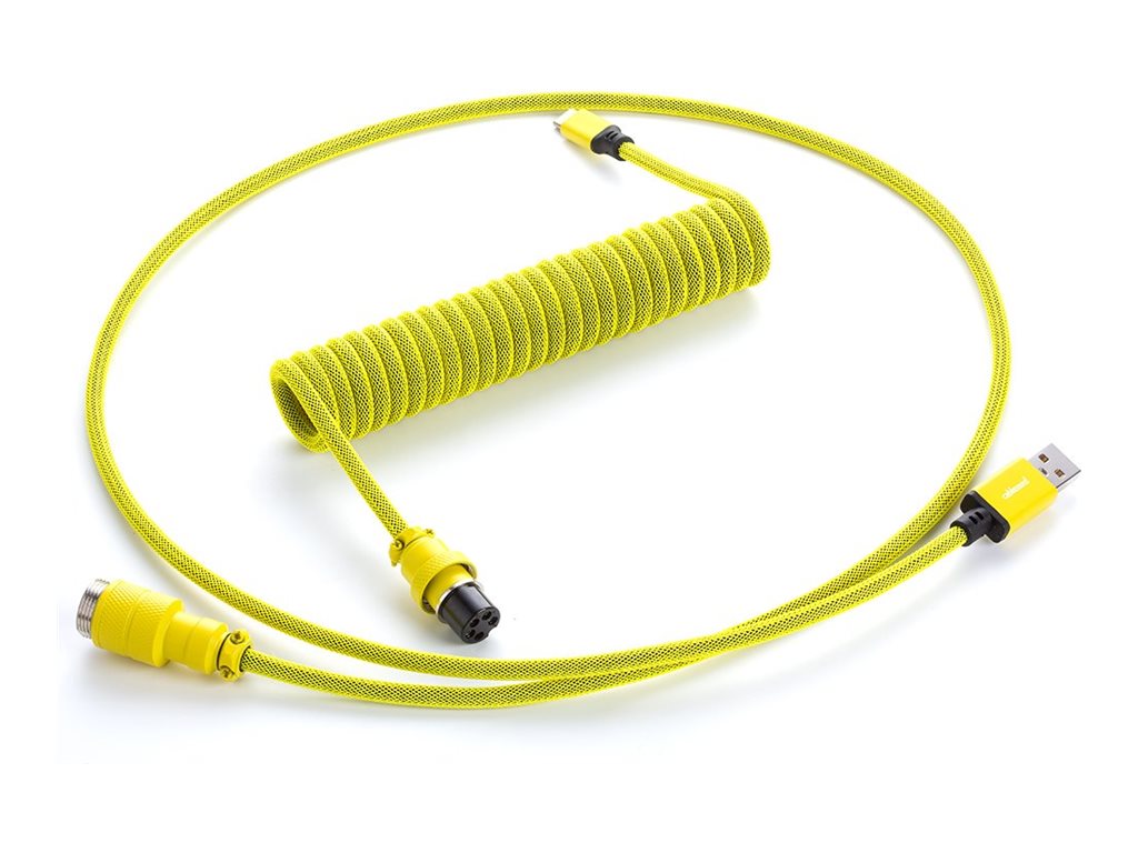 CableMod PRO Series Tastaturkabel 1.5m Sort Gul